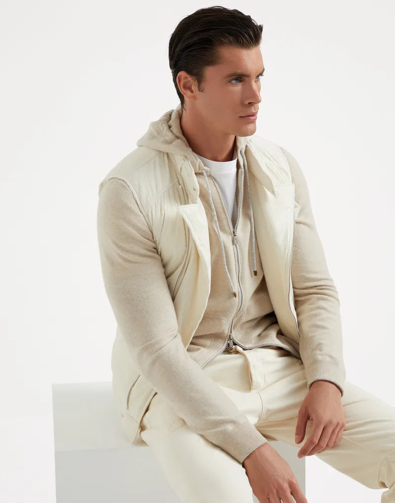 Brunello Cucinelli Cashmere Hooded Knit