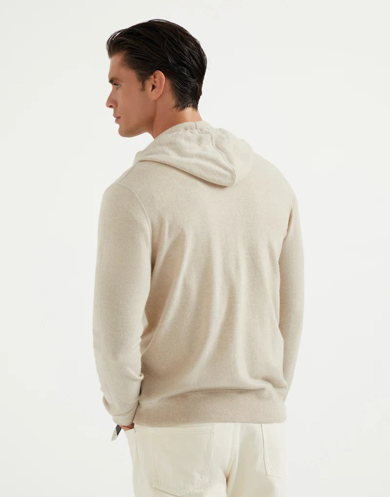 Brunello Cucinelli Cashmere Hooded Knit