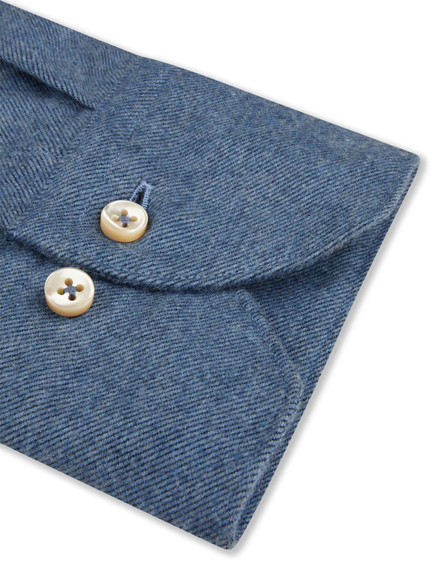 Stenstroms Flannel Shirt Dark Blue