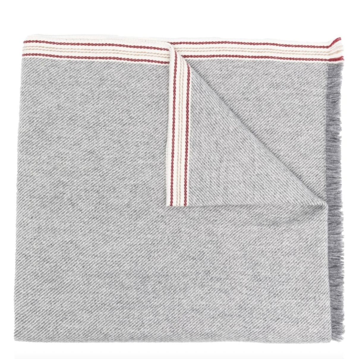 Brunello Cucinelli Cashmere striped Scarf
