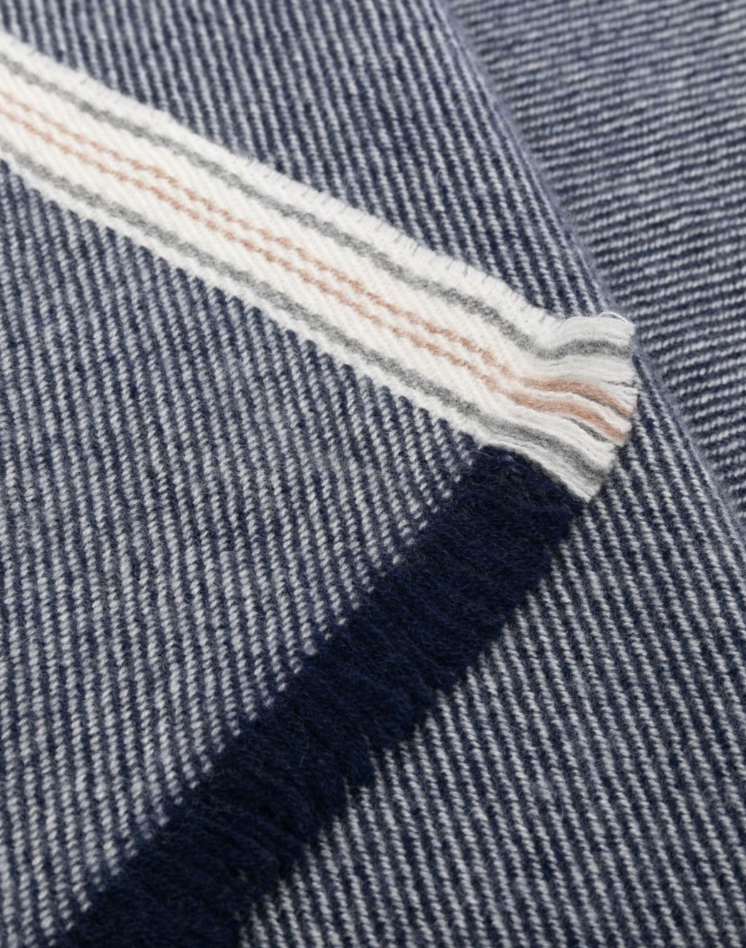 Brunello Cucinelli Cashmere striped Scarf