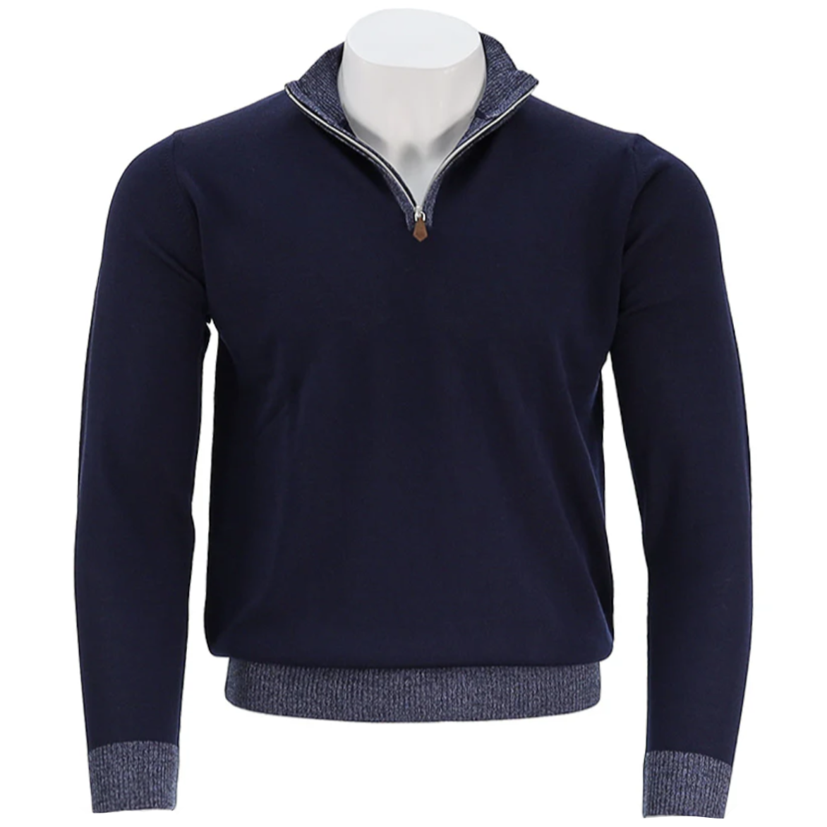 Stenstroms Merino Wool Half Zip Sweater
