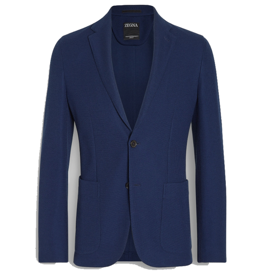 Zegna Utility High Performance Jersey Wool Jacket