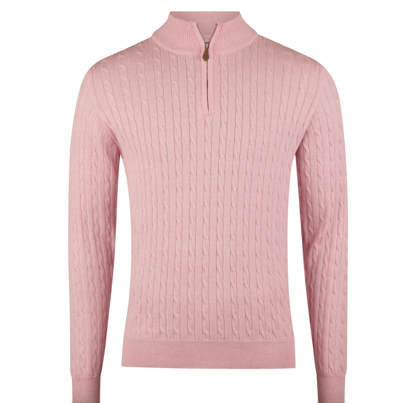 Stenstroms Cable-Knit Quarter-Zip