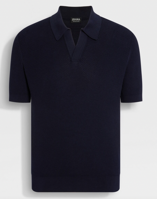 Zegna Premium Cotton Polo Shirt