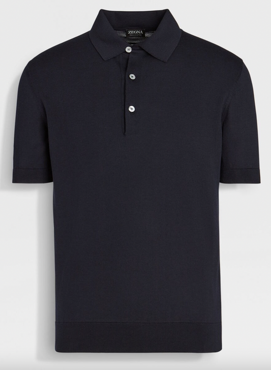 Zegna Premium Cotton Polo Shirt