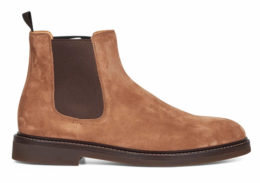 Brunello Cucinelli Suede Chelsea Boots