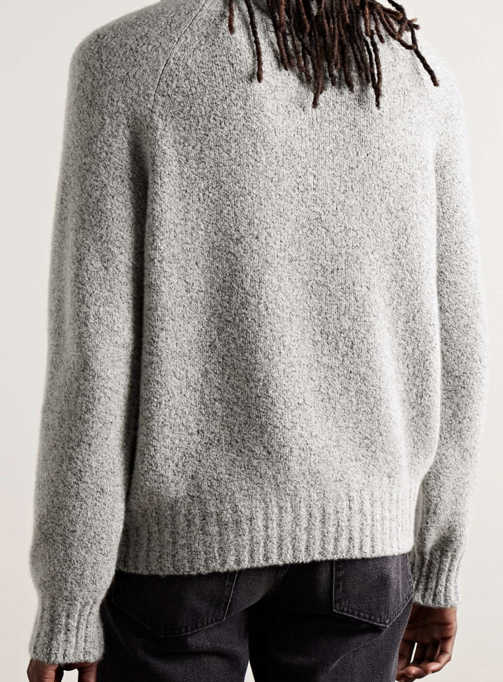 Zegna Cashmere and Silk-Blend Roll neck Sweater