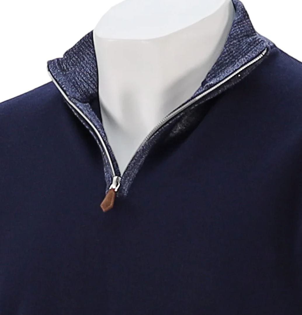 Stenstroms Merino Wool Half Zip Sweater