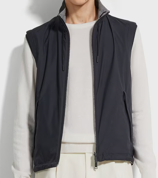 Zegna Microfibre Reversible Vest