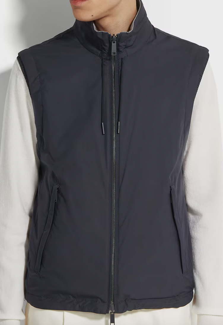 Zegna Microfibre Reversible Vest