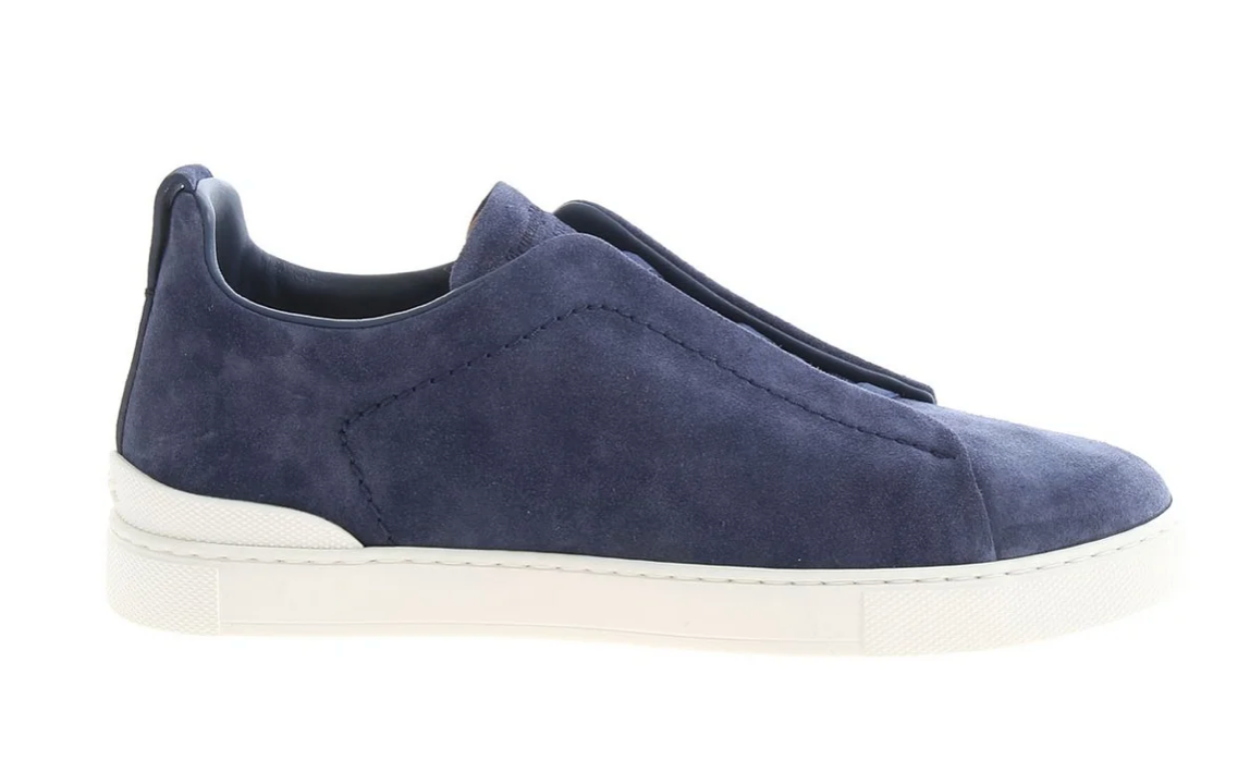 Zegna Triple Stitch Suede