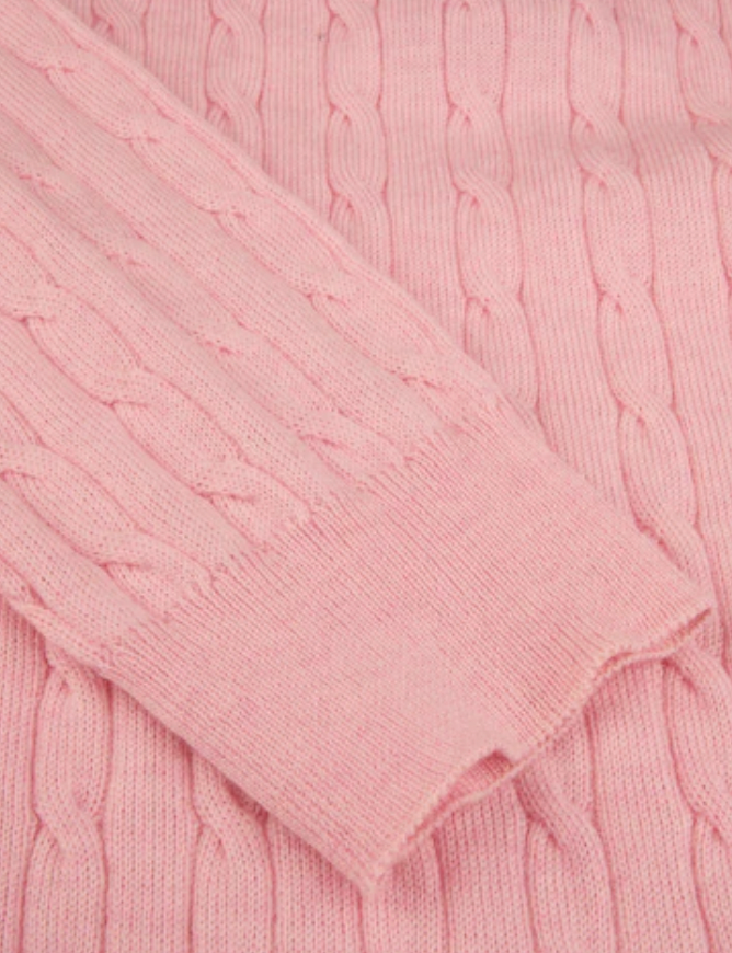Stenstroms Cable-Knit Quarter-Zip