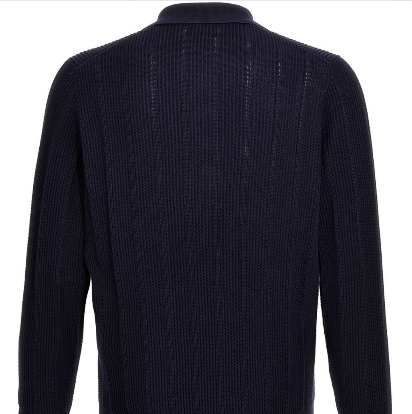 Brunello Cucinelli long-sleeve knit polo