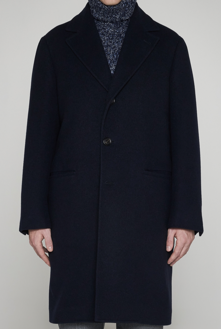 Brunello Cucinelli Single Breasted Cashmere Coat