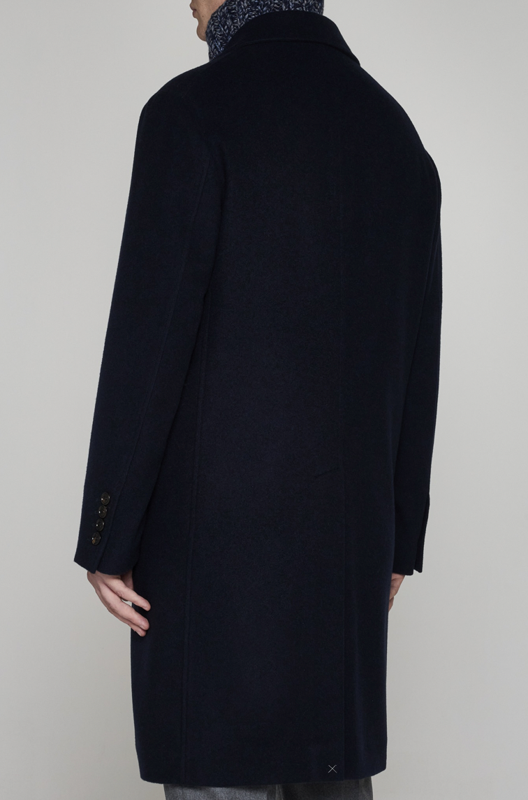 Brunello Cucinelli Single Breasted Cashmere Coat