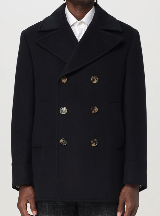Brunello Cucinelli Wool Double-Breasted Coat