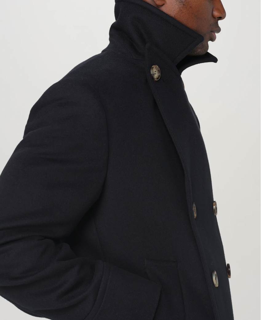 Brunello Cucinelli Wool Double-Breasted Coat