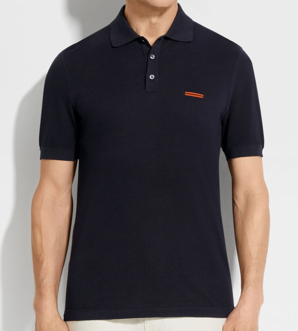Zegna Cotton Polo Shirt