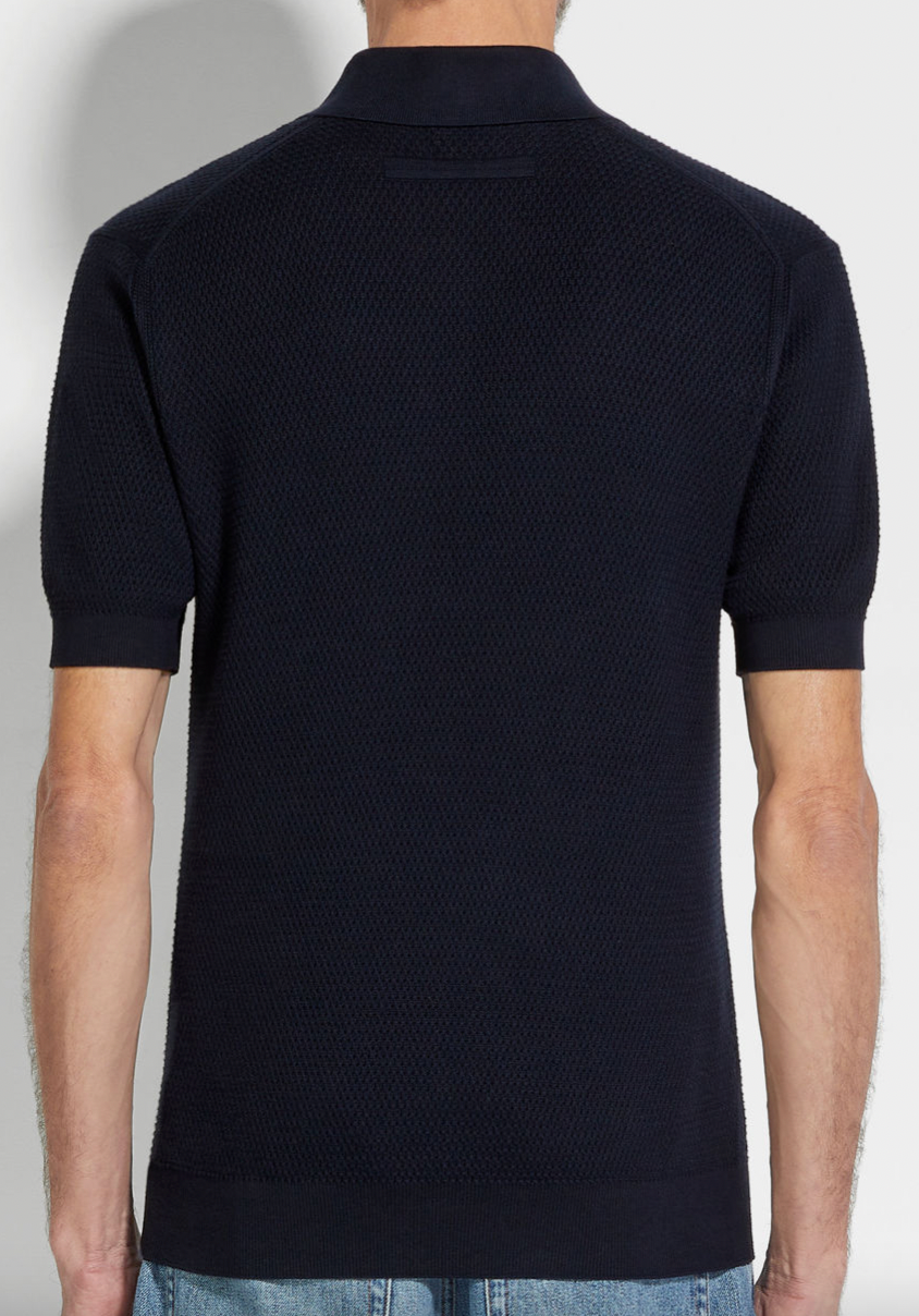 Zegna Premium Cotton Polo Shirt