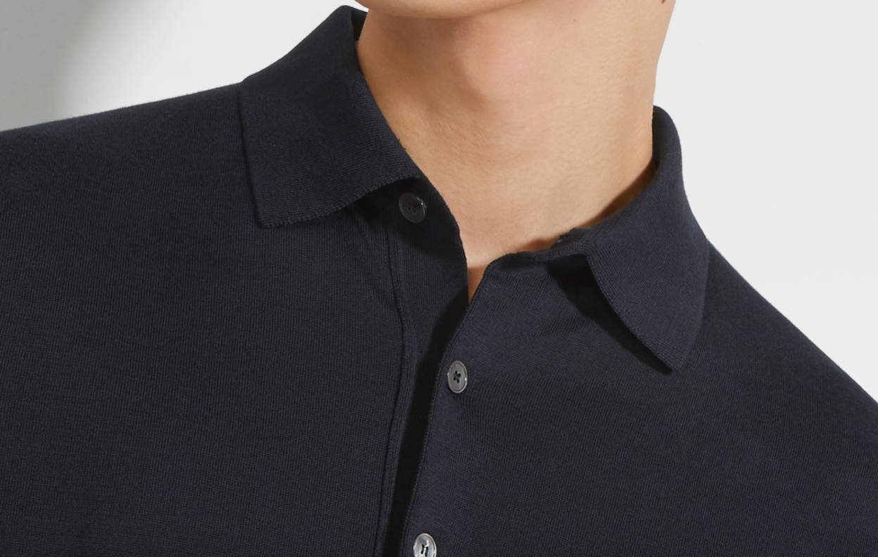 Zegna Premium Cotton Polo Shirt