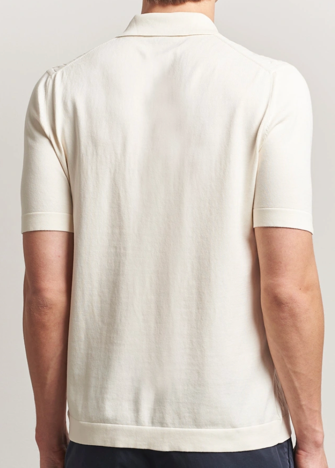 Gran Sasso Cotton Cable Knitted Shirt