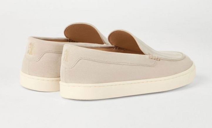 Brunello Cucinelli Suede Loafers