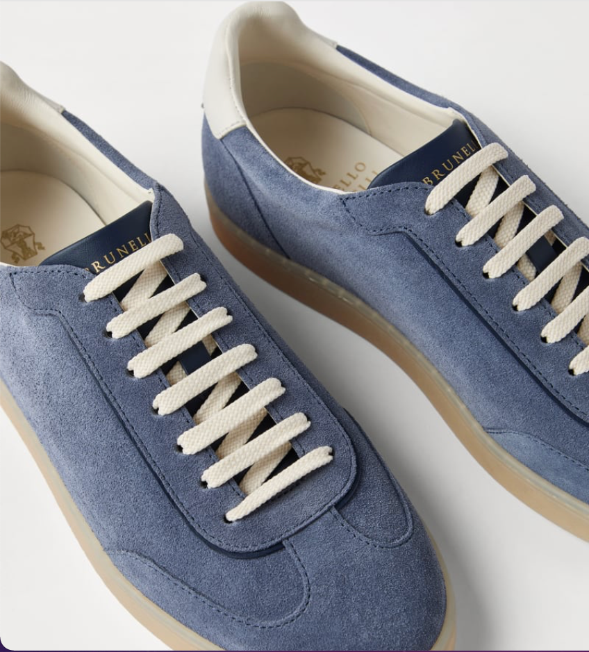 Brunello Cucinelli Suede Sneakers