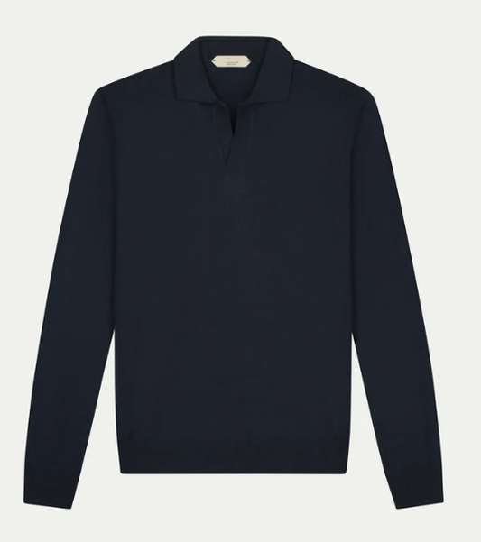 Aurelien Buttonless Polo
