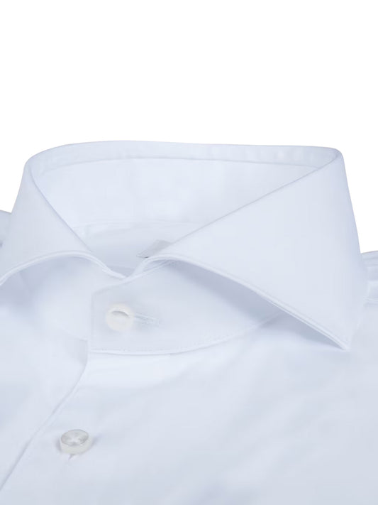 Stenstroms Poplin Shirt Stretch White