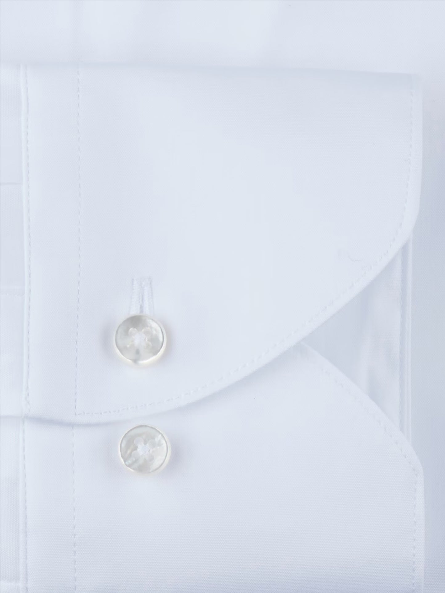 Stenstroms Poplin Shirt Stretch White