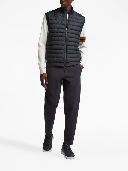 Zegna High Performance wool vest - Navy