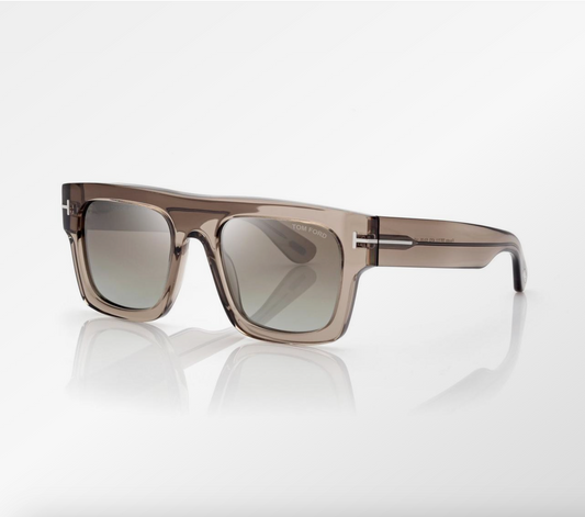 Tom Ford Fausto Sunglasses Light Brown