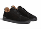 Zegna Suede Shearling-linded Triple Stitch Sneaker