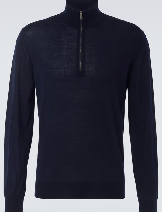 Zegna Half-Zip sweater