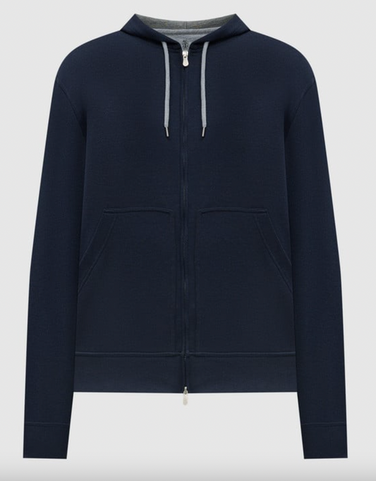 Brunello Cucinelli Zip Up Hoodie