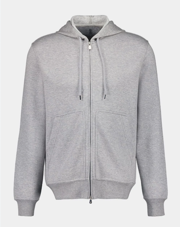 Brunello Cucinelli Zip Up Hoodie