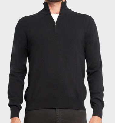Gran Sasso Cashmere Zip Sweater