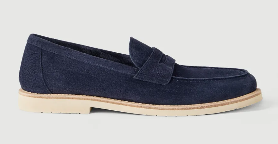 Brunello Cucinelli Suede Loafers
