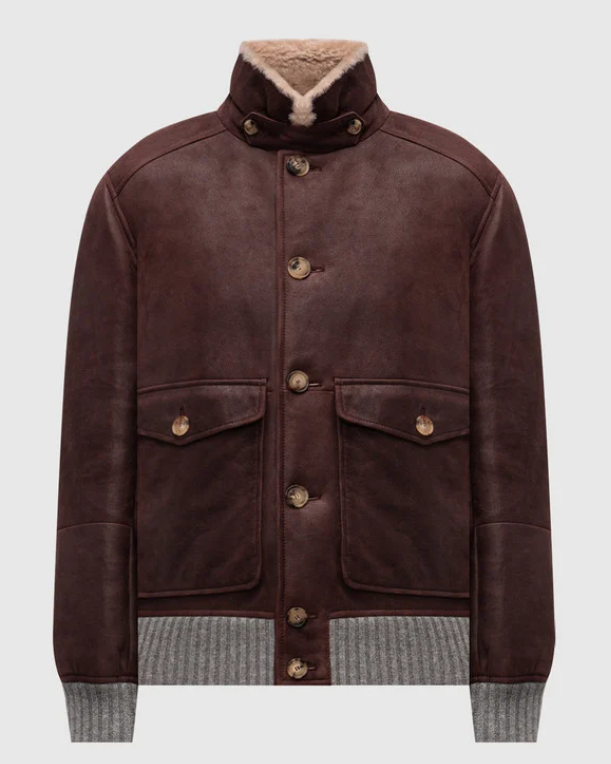 Brunello Cucinelli Sheepskin Coat
