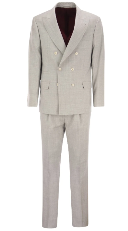 Brunello Cucinelli Double Breasted Suit