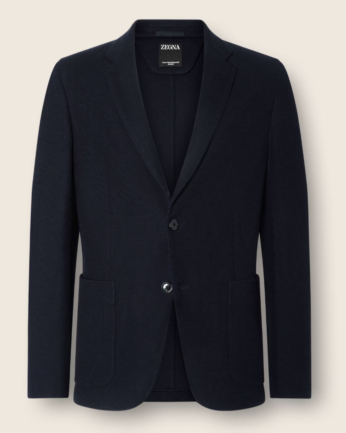 Zegna High Performance Jersey Jacket