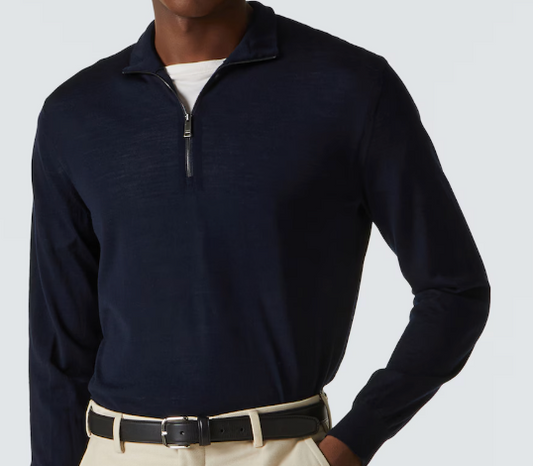 Zegna Half-Zip sweater