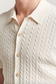 Gran Sasso Cotton Cable Knitted Shirt