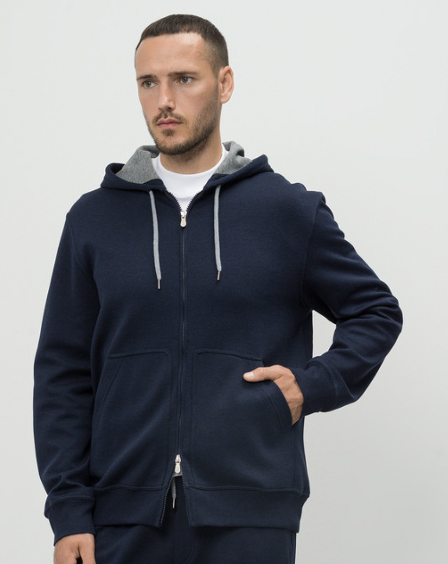 Brunello Cucinelli Zip Up Hoodie