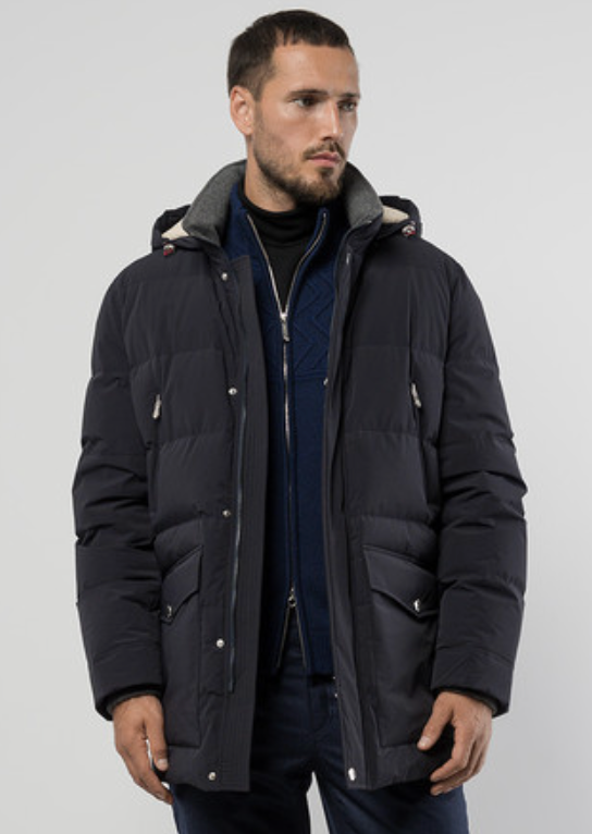 Brunello Cucinelli quilted down jacket