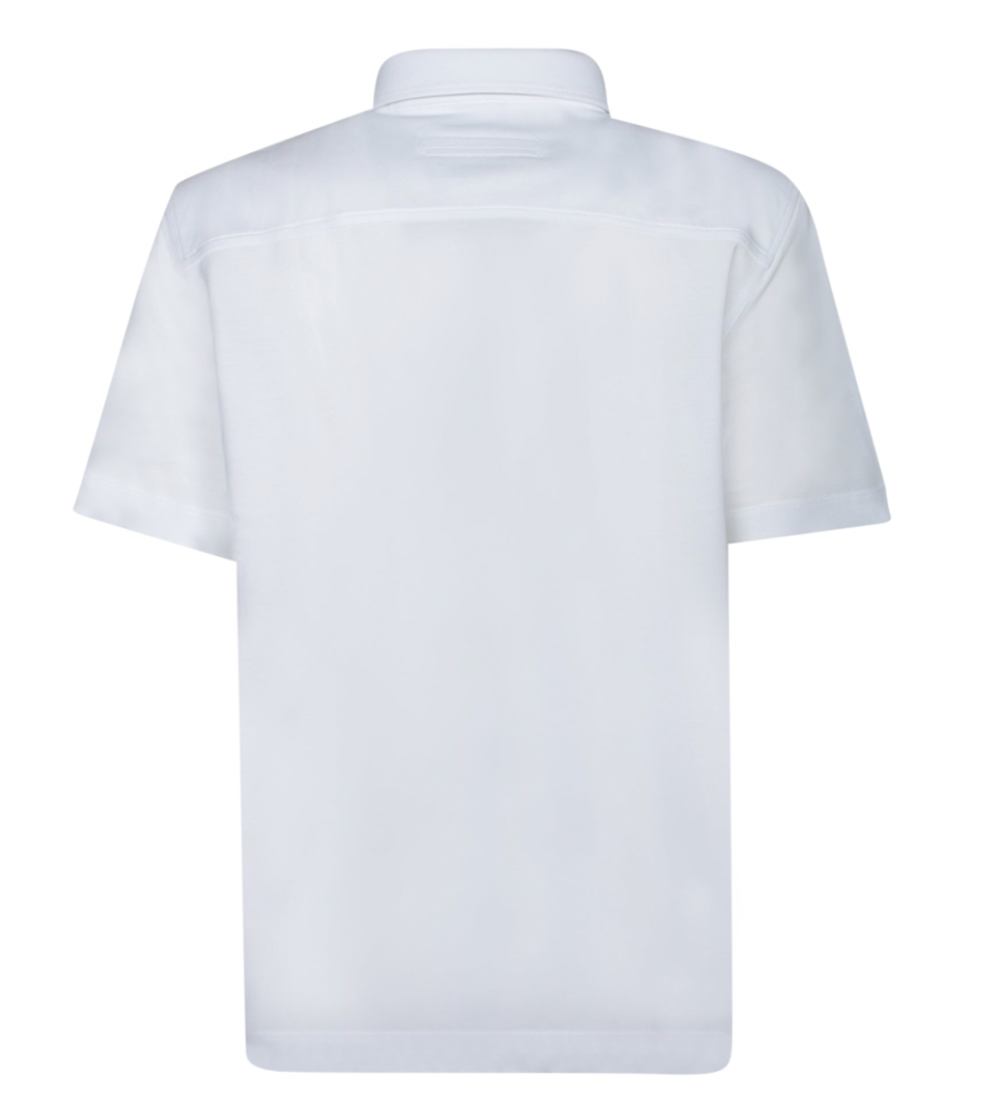 Zegna Cotton Pique Polo Shirt