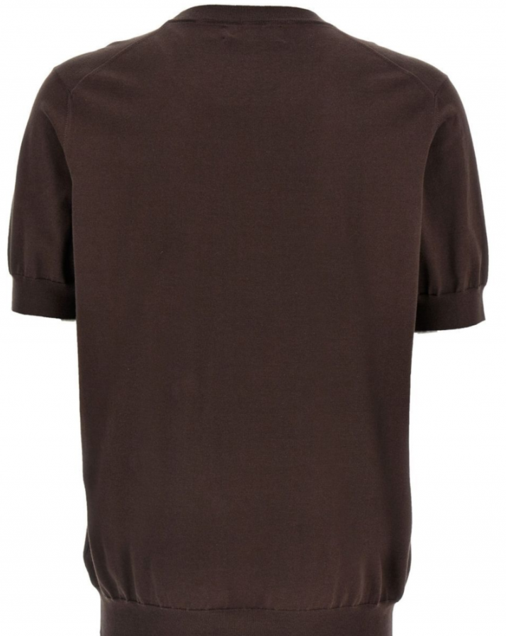 Brunello Cucunelli Cotton Knitted T-Shirt