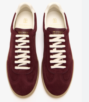 Brunello Cucinelli Suede Sneakers