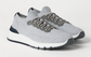 Brunello Cucinelli Cotton Knit and calfskin Runners